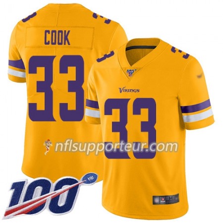 Maillot Homme Minnesota Vikings Dalvin Cook 33 Nike Blanc 100th